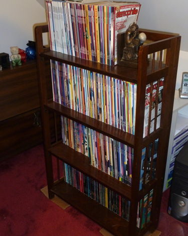 All issues shown - bookshelf and bookends not included.