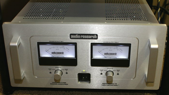 Audio Research Reference 75 75 Watt Amplifier w/meters