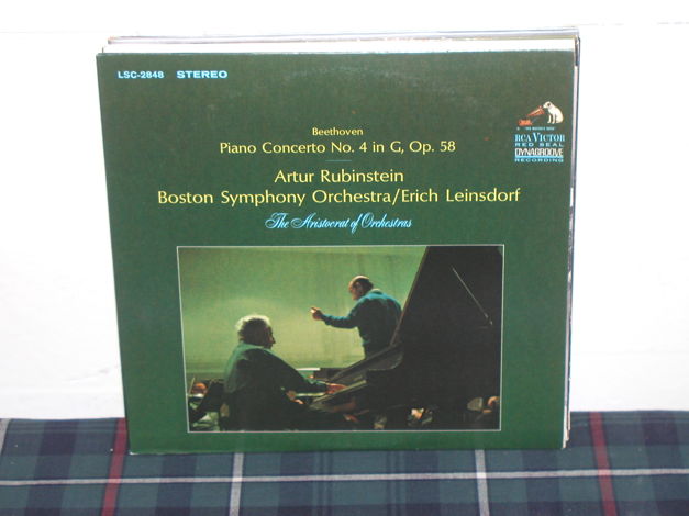 Rubinstein/Leinsdorf - Beethoven Pno Cto 4 RCA LSC 2848