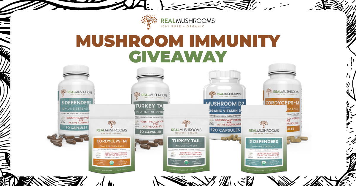 online contests, sweepstakes and giveaways - Epic Mushrooms Immunity Giveaway
