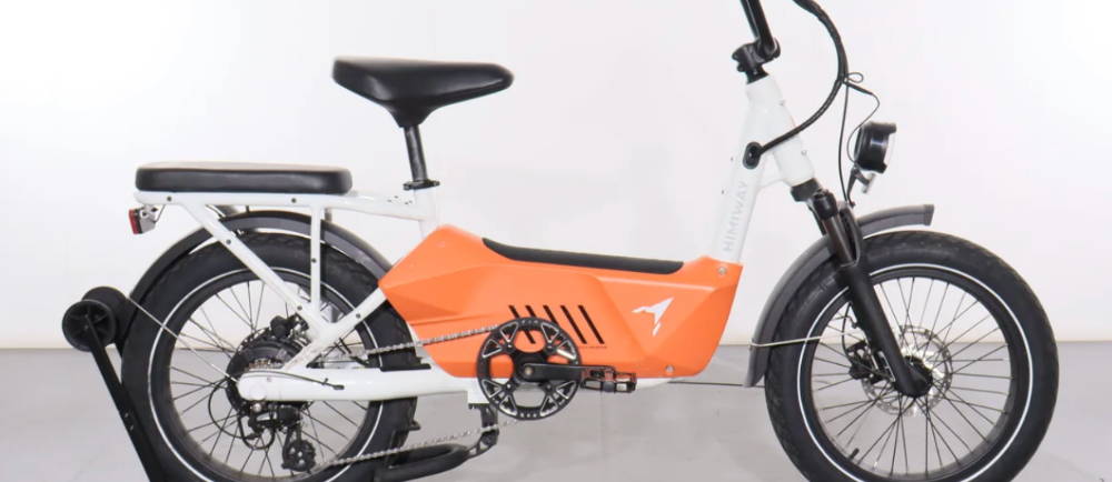 a Himiway C3 Cargo electric cargo bike