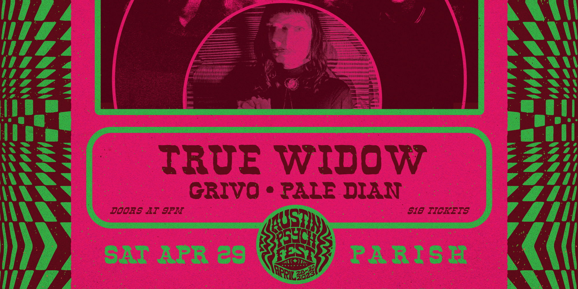 Levitation and Resound Presents: True Widow - Austin Psych Fest Night Show promotional image