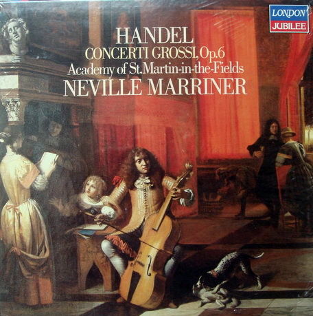 ★Sealed★ London-Decca / MARRINNER, - Handel Concerti Gr...
