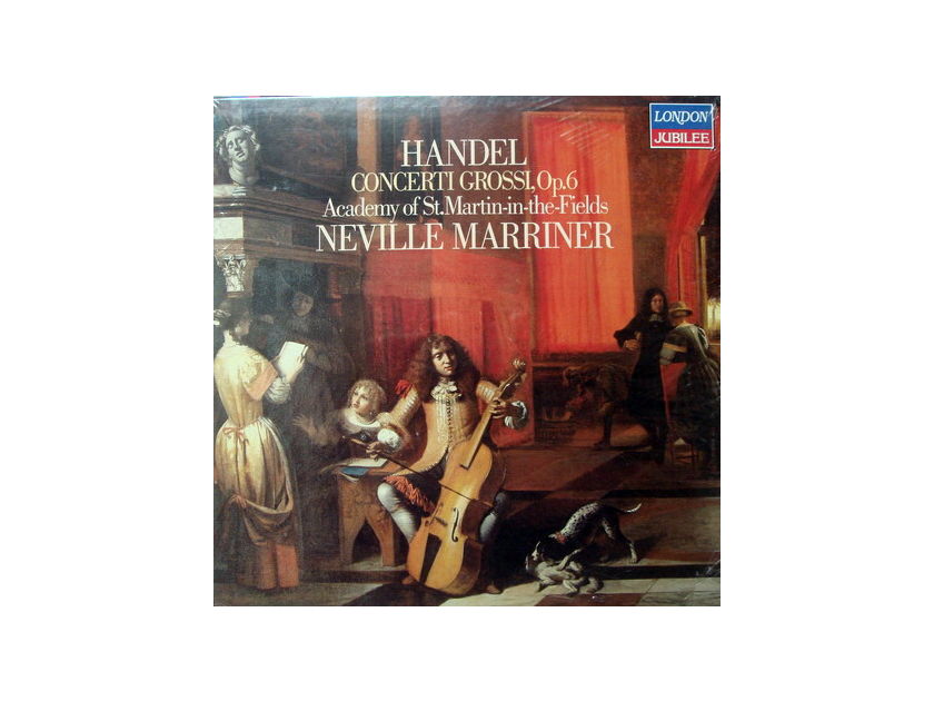 ★Sealed★ London-Decca / MARRINNER, - Handel Concerti Grossi, 3LP Box Set!