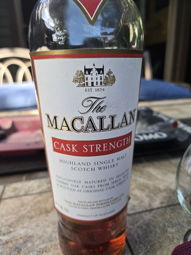 Macallan Cask Strength Sherry Finish