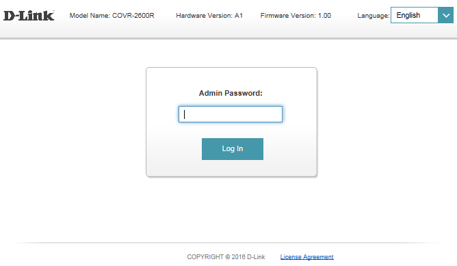 d-link login account