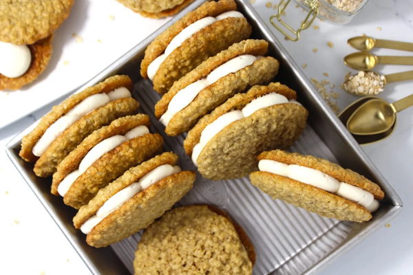 Photo of *NEWLY ADDED*DESSERT Oatmeal Cream Pies! (READY TO BAKE) 