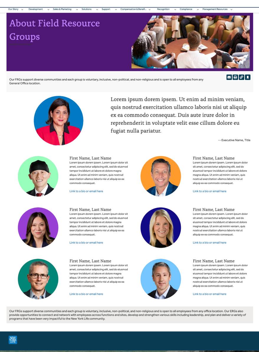 landing page designers - Kathryn C.'s portfolio image