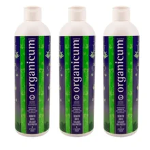 3 x organicum Shampoo Anti-Haarausfall Biotin Keratin Kollagen Hydrosol Aminosäuren ohne Sulfat 350ml
