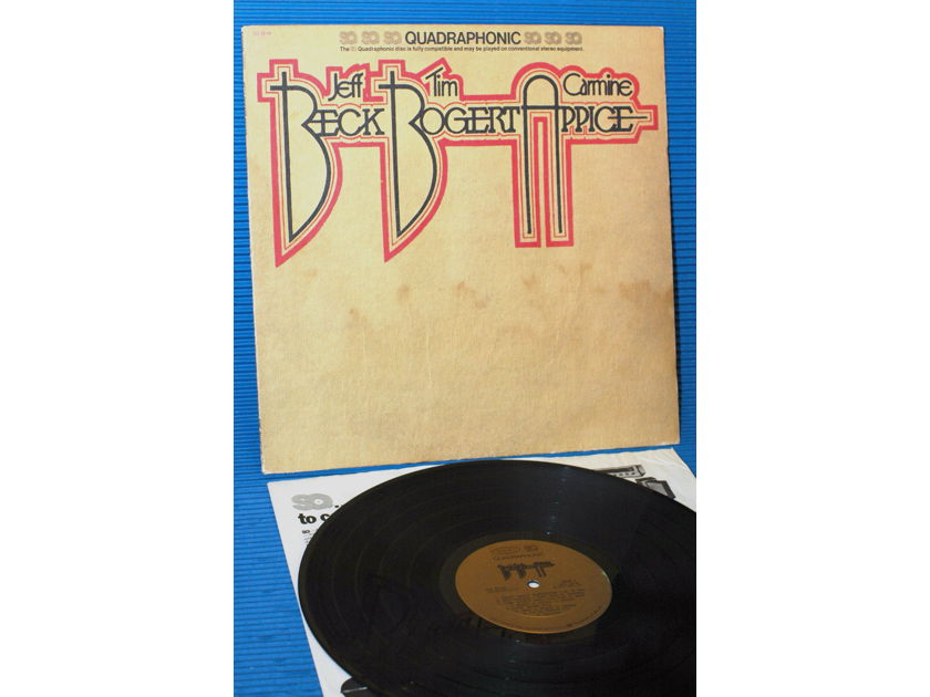 BECK, BOGART & APPICE   - "Same Title" - CBS Quadrophonic 1973 early pressing
