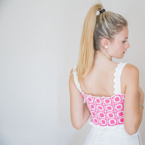 Tiny Squared Summer Top
