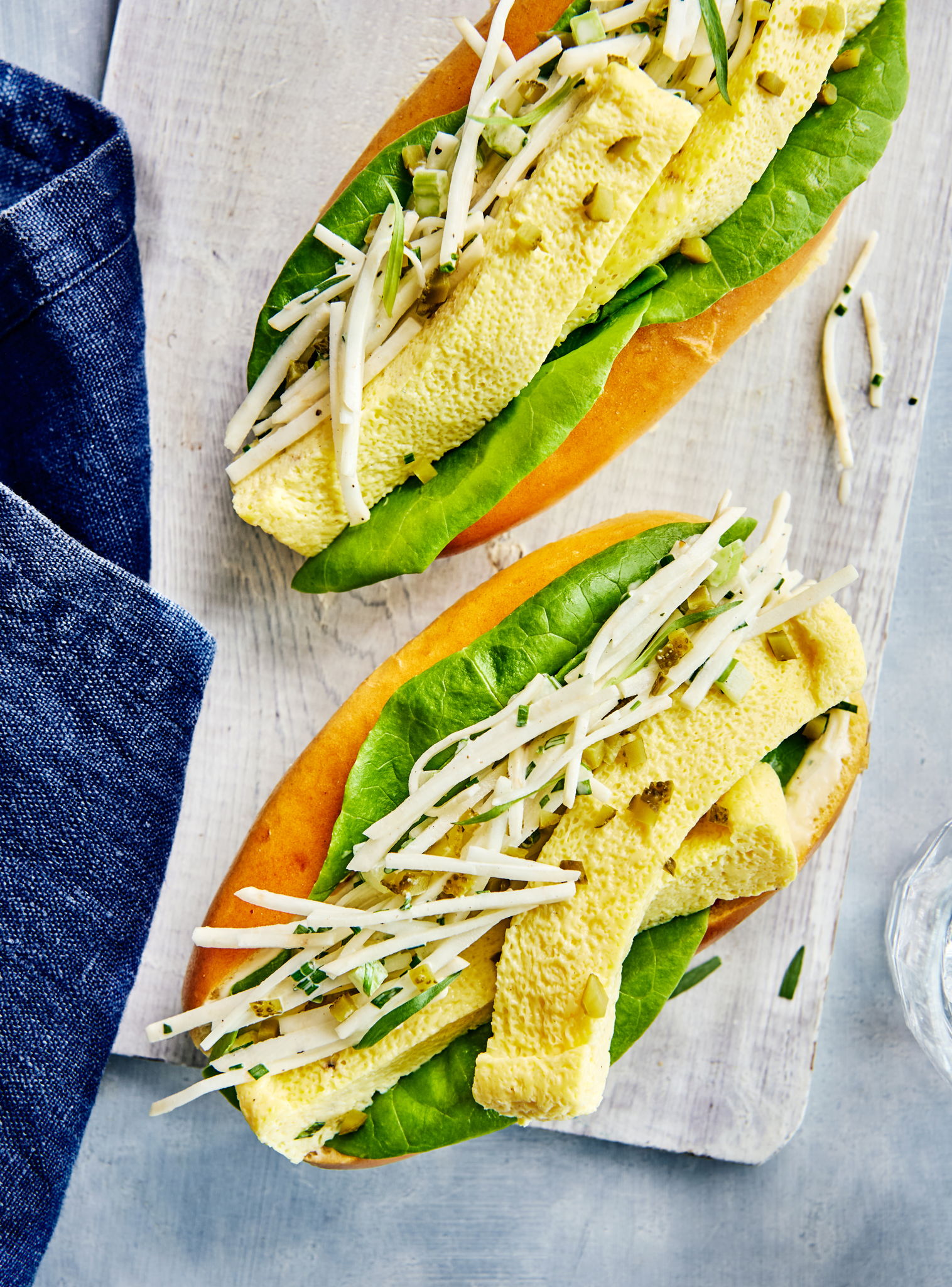 Omelette Rolls with Celery Remoulade | RICARDO