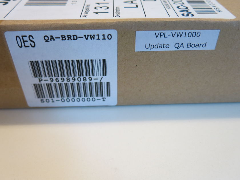 Sony 4K UPG-VW1000 kit  for VPL-VW1000ES projector & convert to VPL-VW1100ES