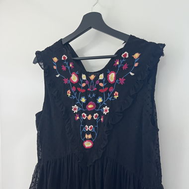 Boho Top schwarz