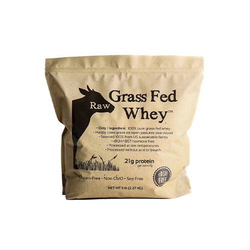 Raw Grass Fed Whey protein powder