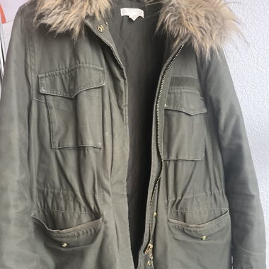 Green coat
