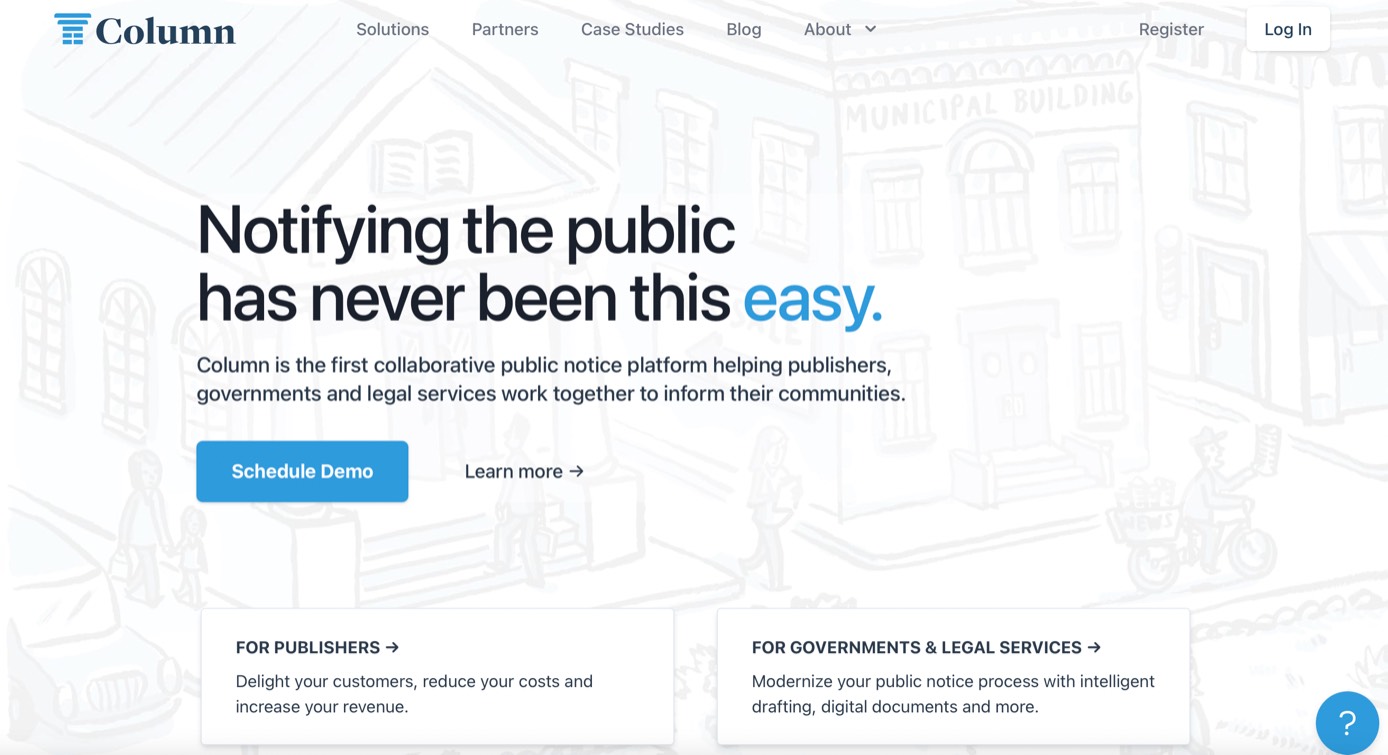 Column product / service