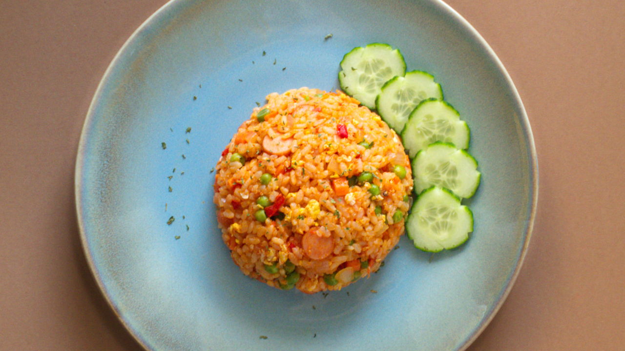Tomato Fried Rice Southeast Asian Recipes Nyonya Cooking