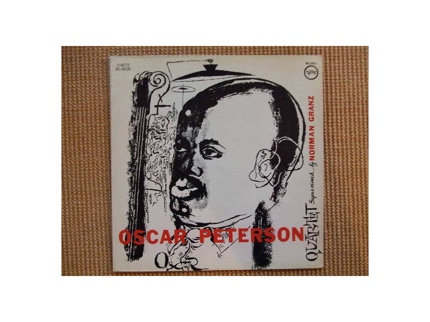 Oscar Peterson - Quartet Verve V-8072 Mono