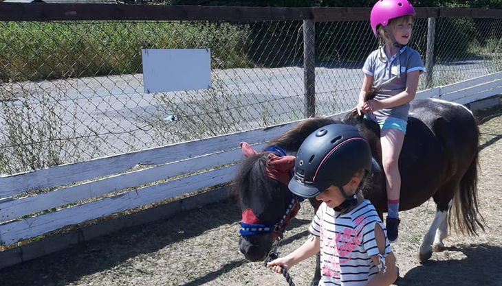 iris brosen pony mit kindern