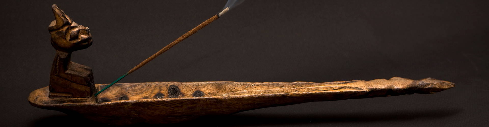 natural incense sticks burning