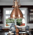 copper and brass cargo light