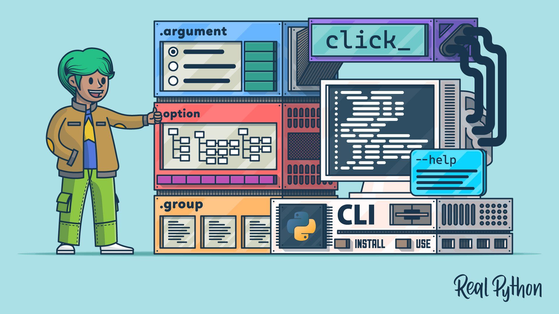 Click and Python: Build Extensible and Composable CLI Apps – Real Python