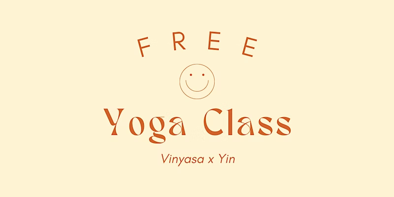 Free Vinyasa x Yin class promotional image