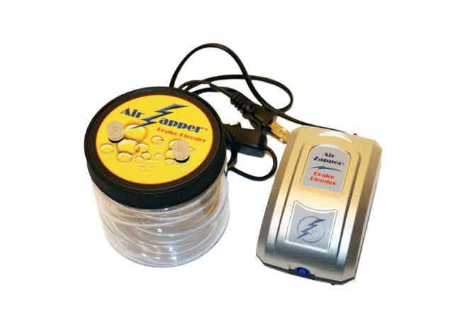 Electric Vacuum Brake Bleeder Kit by Air Zapper. The best brake bleeder tool on the market