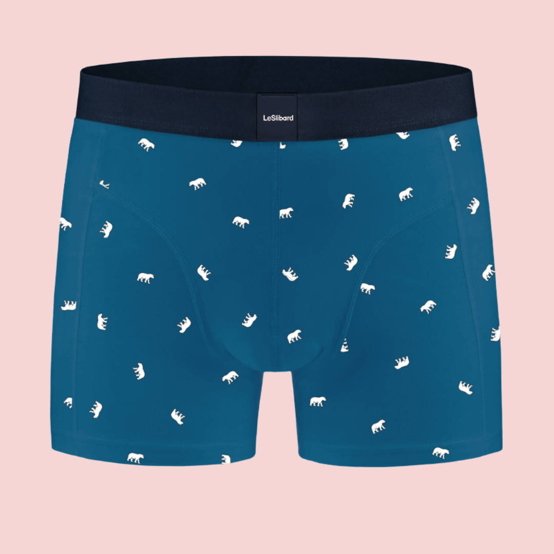 Boxer Brief - Green Wolf | Sustainable & ethically made underwear – Le  Slibard