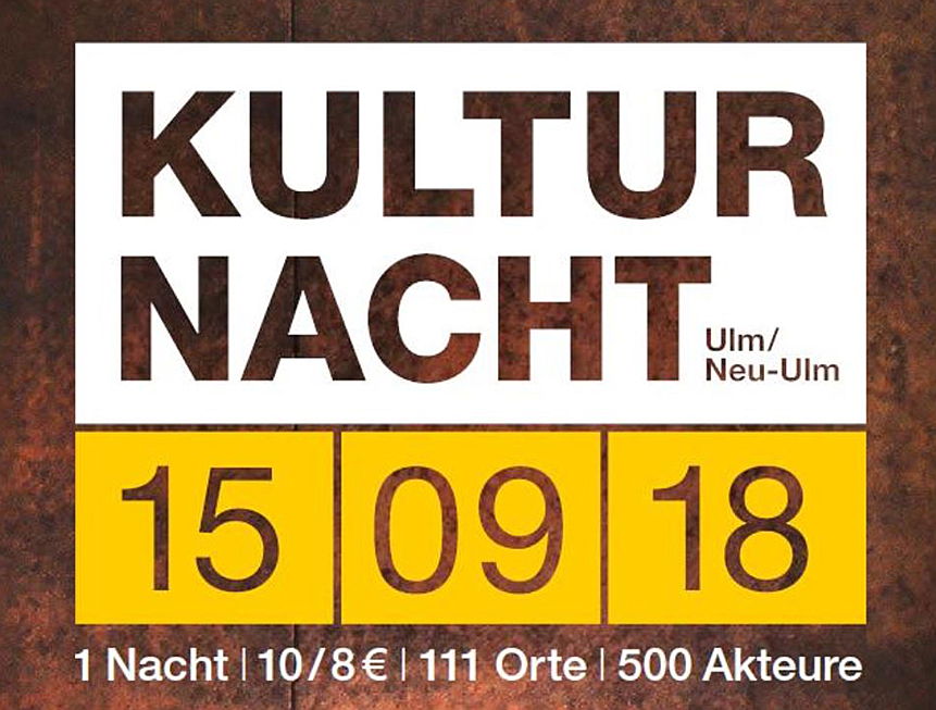 Ulm
- Logo Kulturnacht 2018