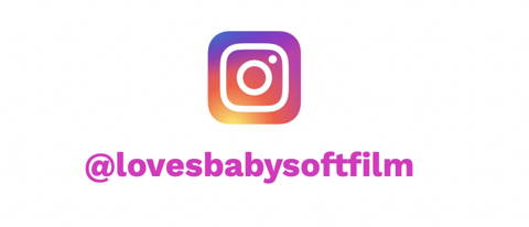 Instagram logo and @lovesbabysoftfilm