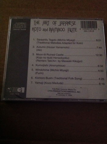 Various - The Art Of Japanese Koto And Bamboo Flute Sea...