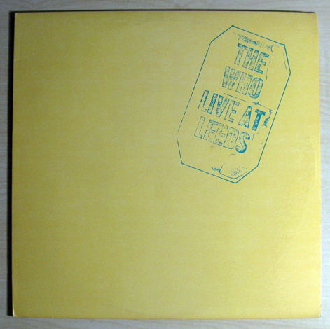 The Who -  Live At Leeds - Reissue 1973 MCA Records MCA...