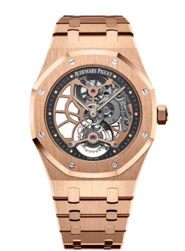 Royal Oak Ultra Thin Tourbillon Openworked Pink Gold