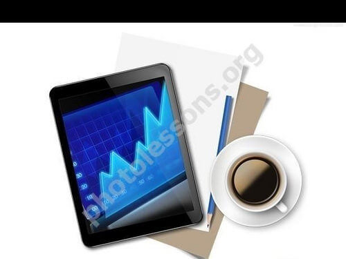 Фотошоп исходник в PSD - планшет и чашка кофе