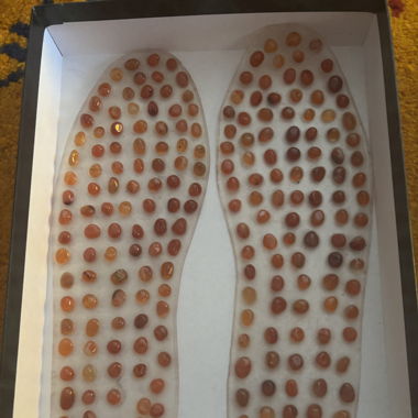 Semelles orthopédiques en silicone