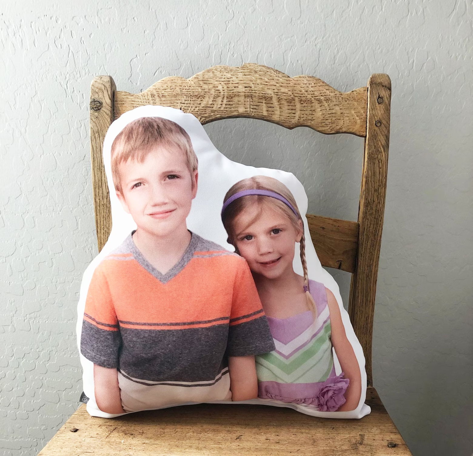 Creepy kid pillow