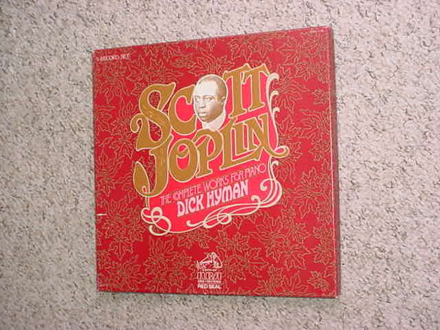 Dick Hyman 5 lp record box set - Scott Joplin the compl...