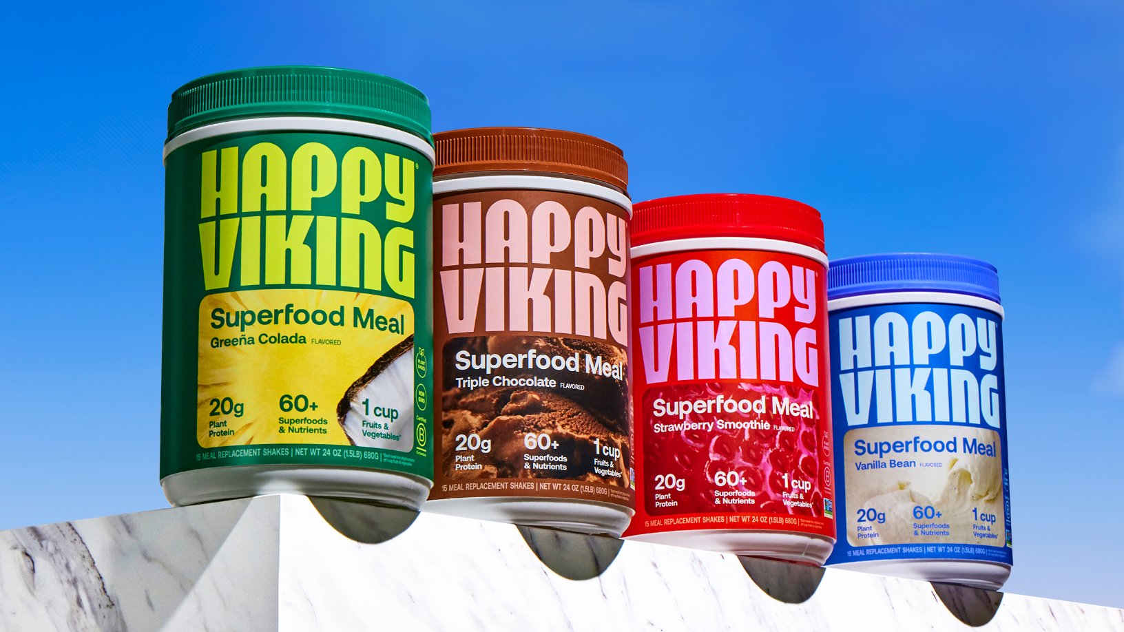 Venus Williams’ Happy Viking Mixes Buoyant Style and Color Into Protein Shakes