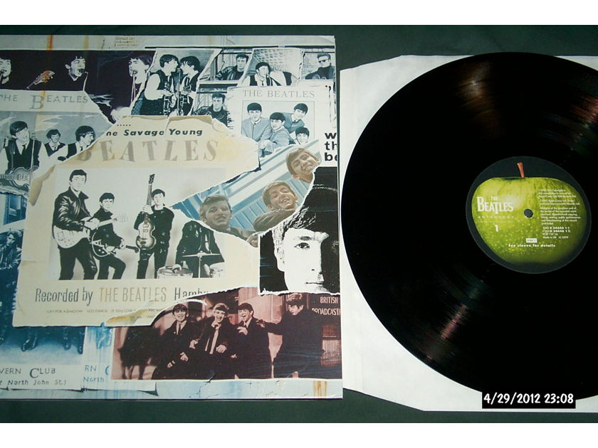 Beatles - Anthology Vol 1 3 lp set apple uk vinyl nm