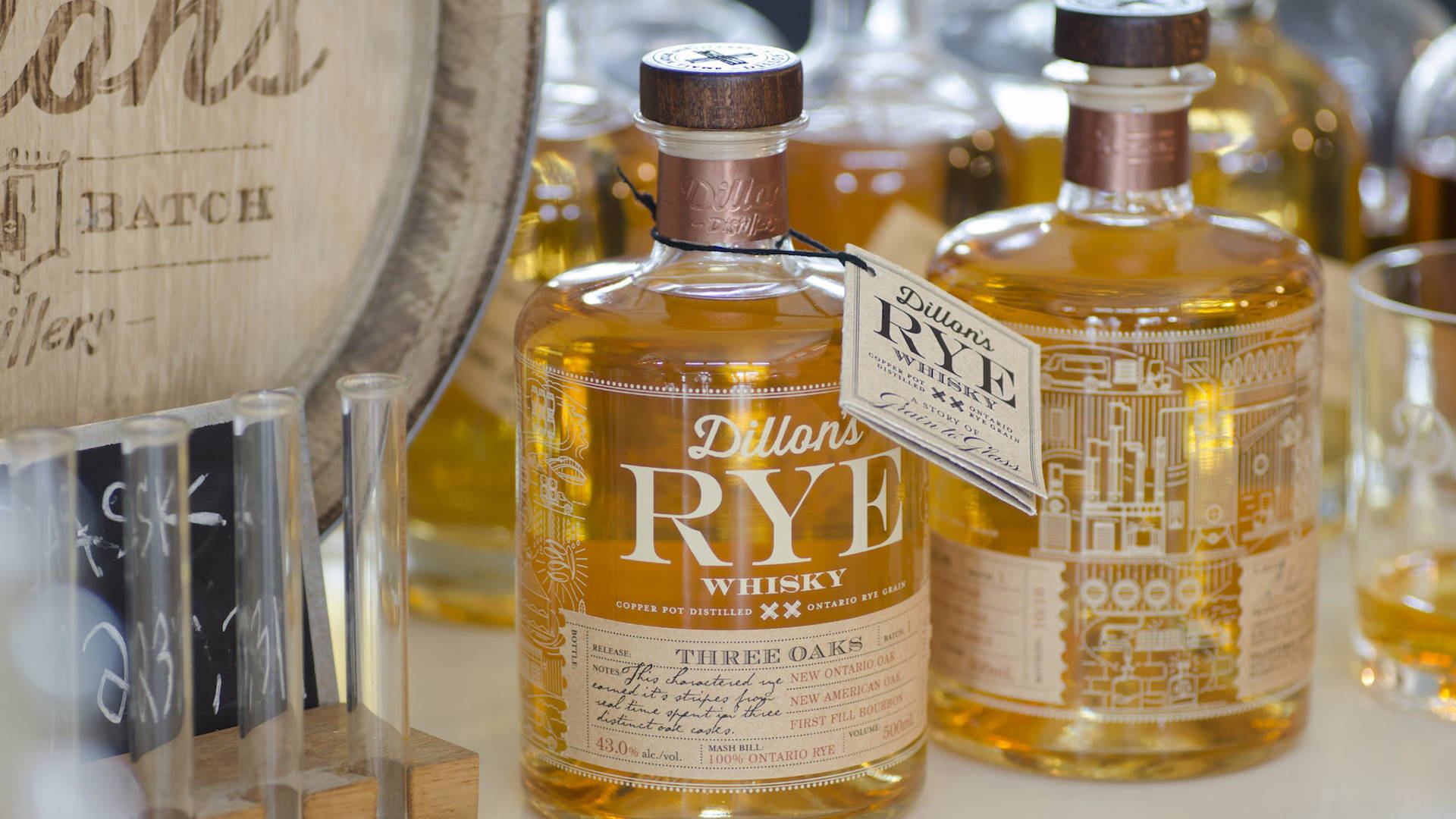 Featured image for How Insite Design Crafted the Perfect Details of Dillon’s Small batch Rye Whisky