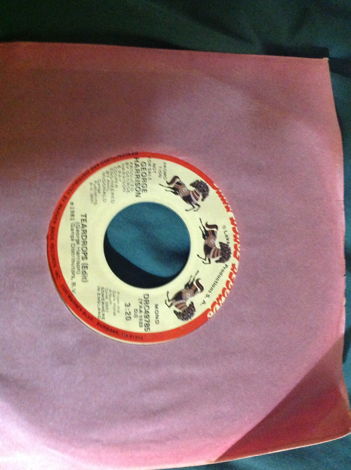 George Harrison - Teardrops(Edit) Promo 45  Single Mono...