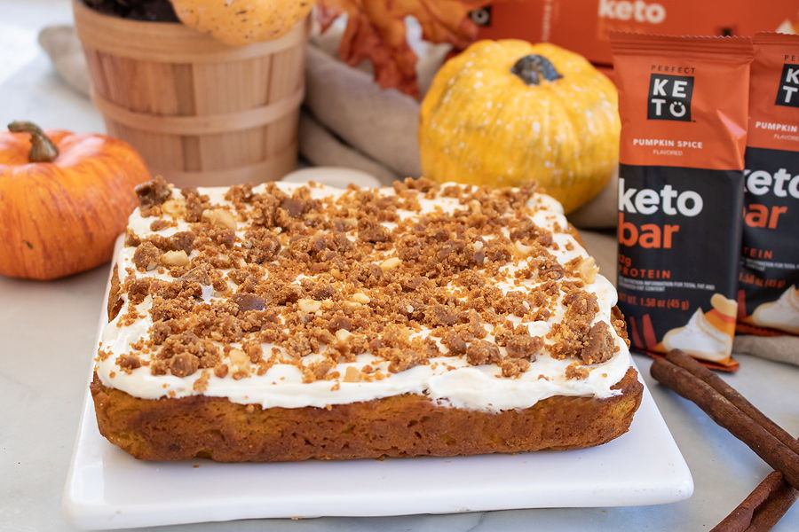 peanut butter pumpkin spice cake