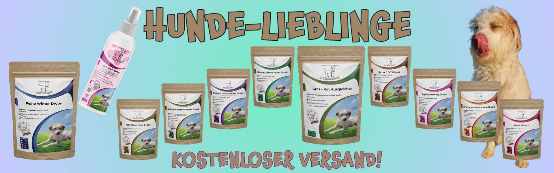 Banner Image alle Produkte "Hunde-Lieblinge"