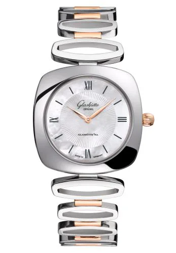 Pavonina Stainless Steel / Red Gold / Diamond / MOP / Bracelet