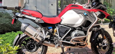 2018 BMW R 1200 GS ADVENTURE motorcycle for rent near Bethesda, MD