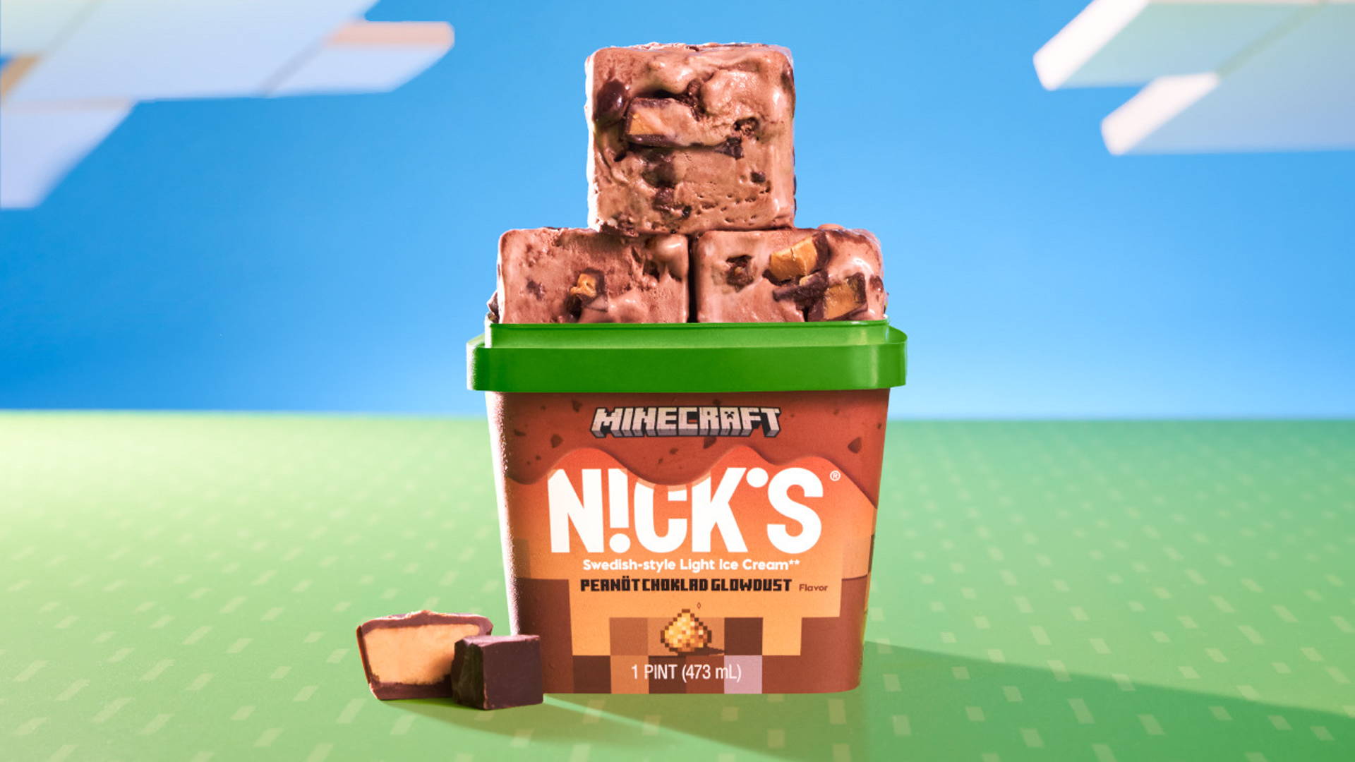 Featured image for Minecraft and N!ck's Ice Cream Release Square Pint Collection