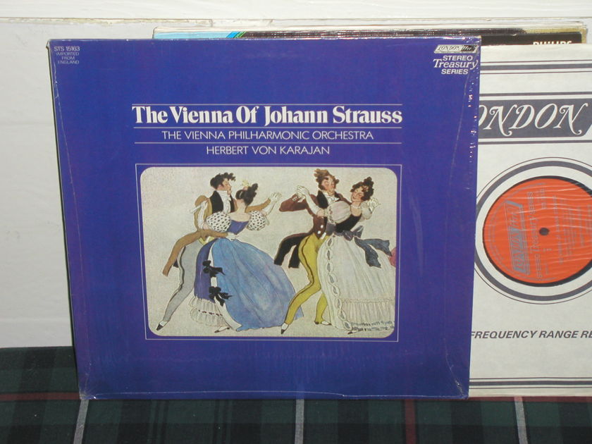 Von Karajan/VPO - Vienna of Strauss London/Decca sts 15163