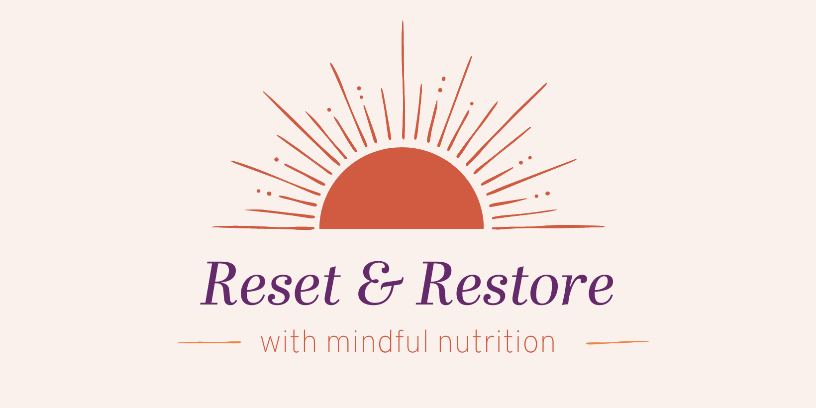 Reset & Restore with Mindful Nutrition promotional image